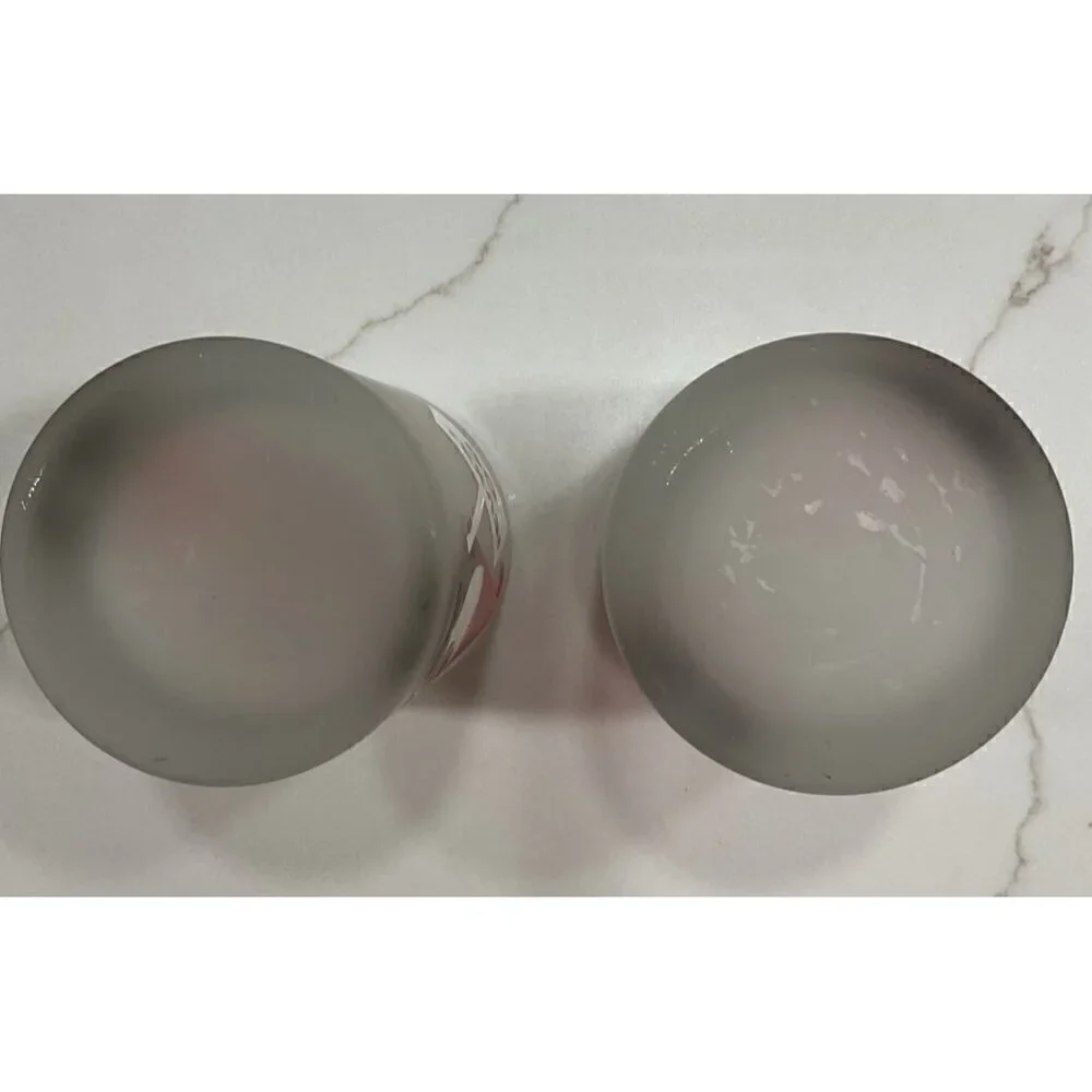 Culver Frosted High Ball Glasses Gnomes “Go Texas” Set of 2